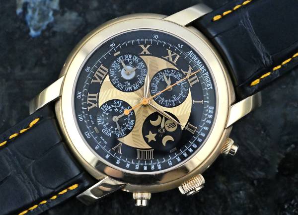 Audemars Piguet 26094 Jules Audemars Chronograph Perpetual Full Set 2011 AP Service 2023